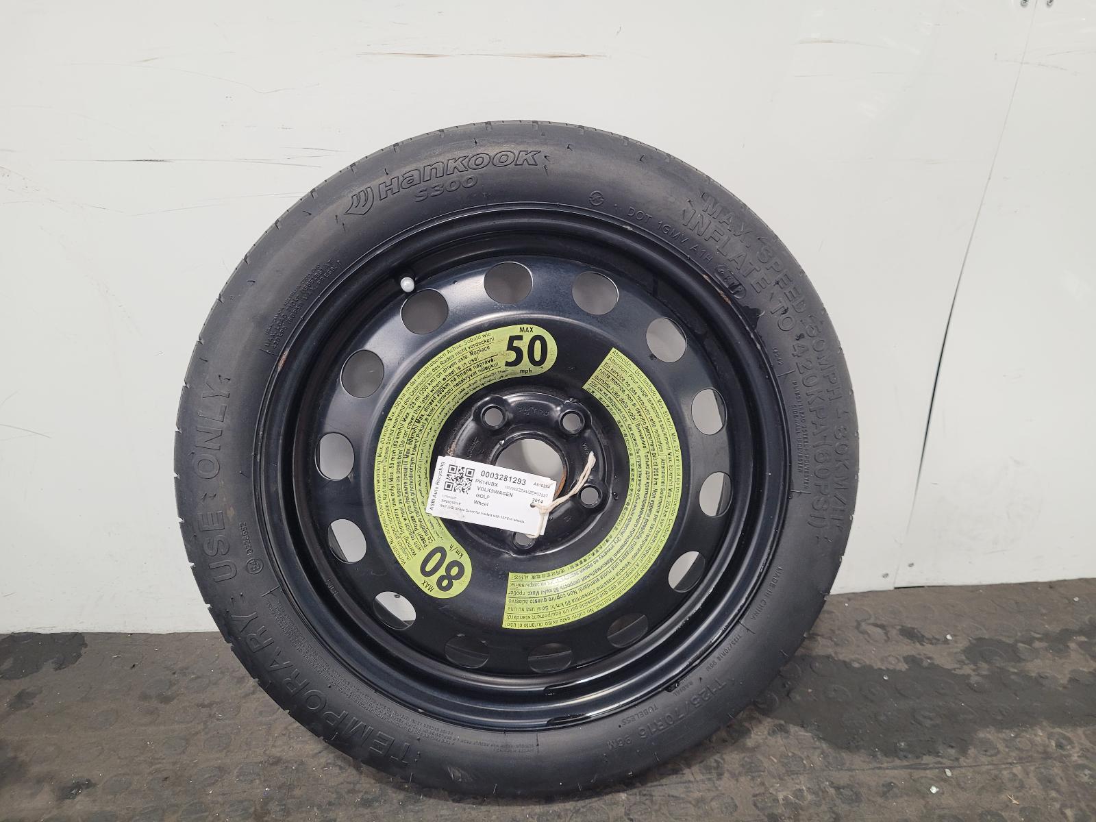 View Auto part Wheel Volkswagen Golf 2014