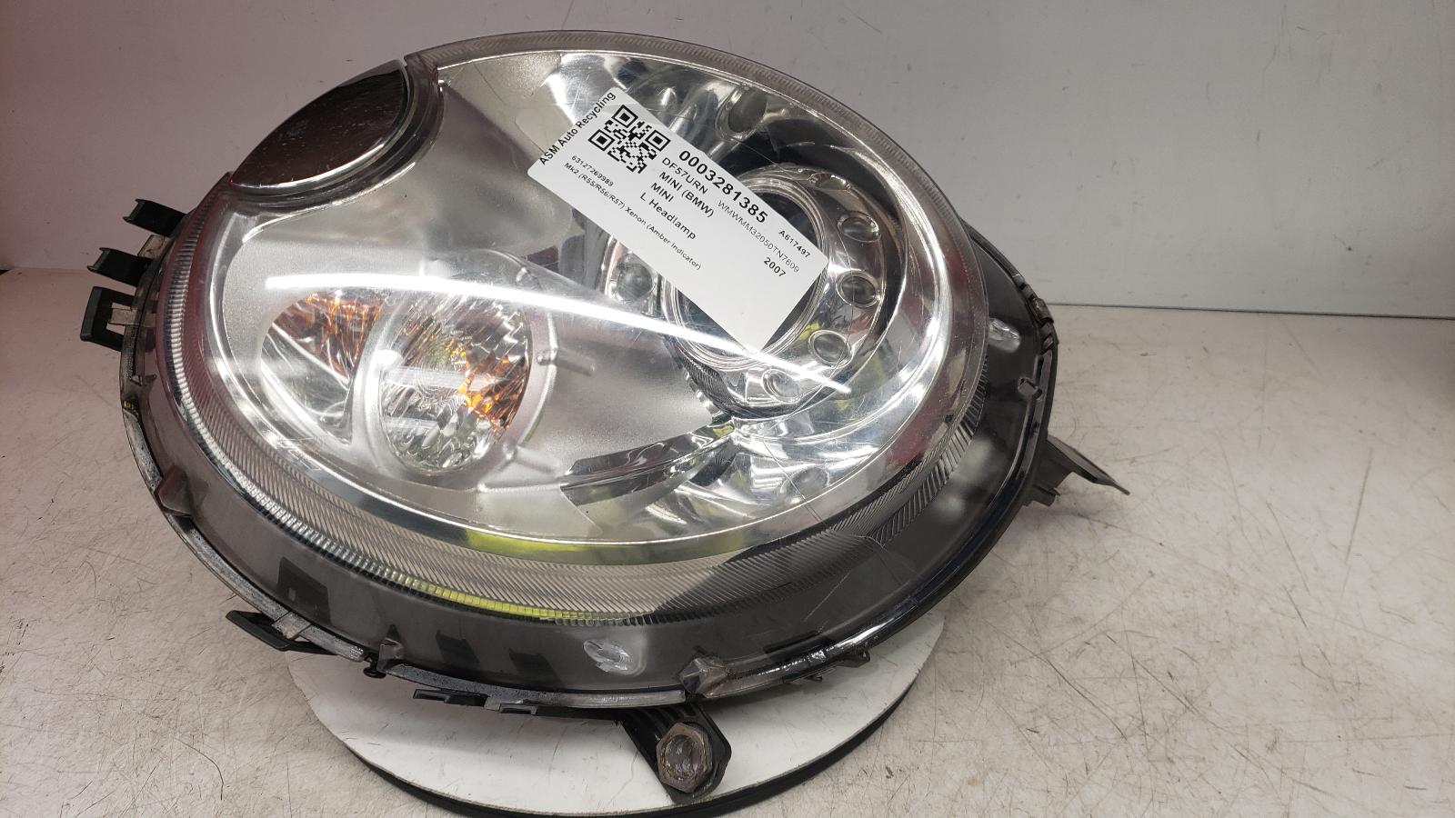 View Auto part L Headlamp Mini (bmw) Mini 2007