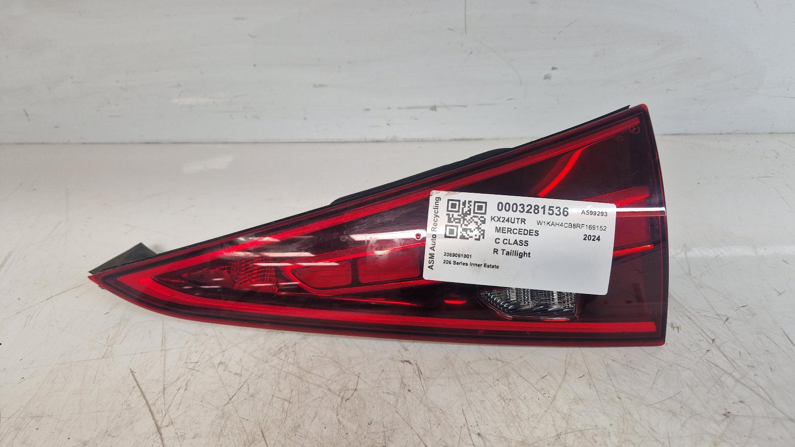 View Auto part R Taillight Mercedes C Class 2024