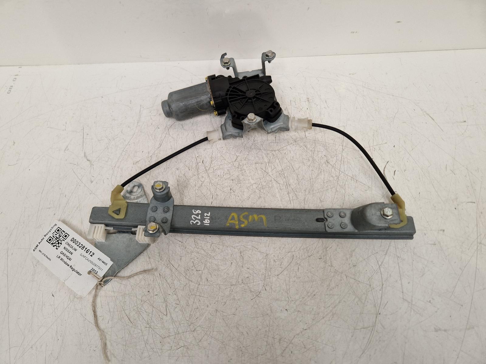 View Auto part LR Window Regulator Nissan Qashqai 2013