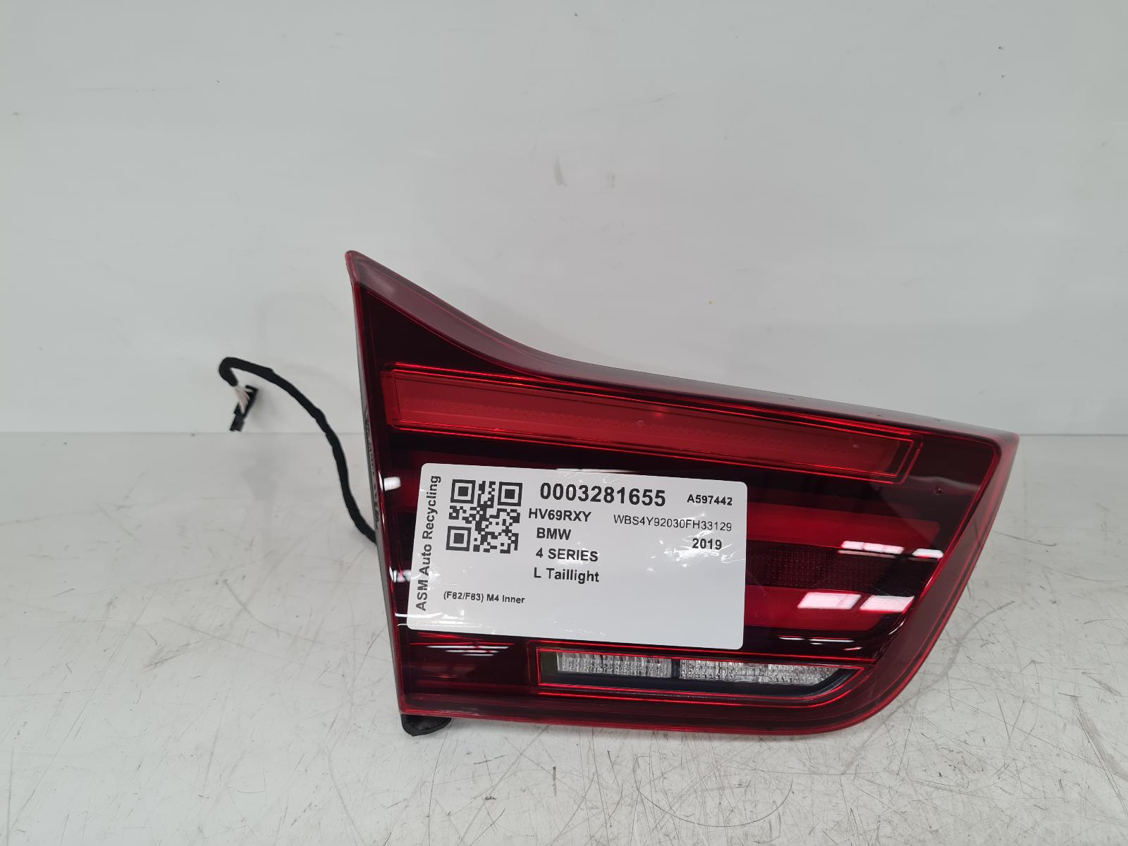 View Auto part L Taillight Bmw 4 Series 2019