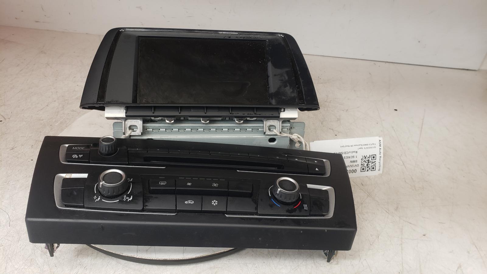 View Auto part A/V Equipment Bmw 1 Series 2012