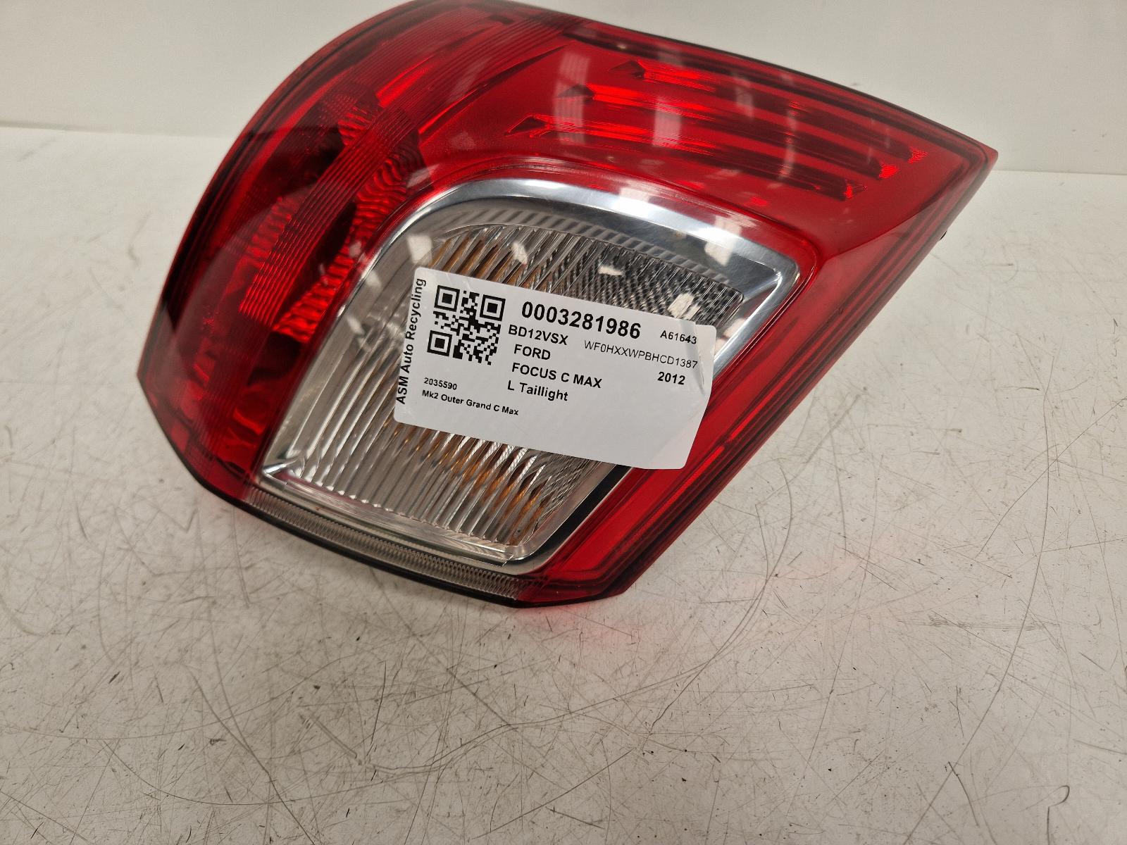 View Auto part L Taillight Ford Focus C Max 2012