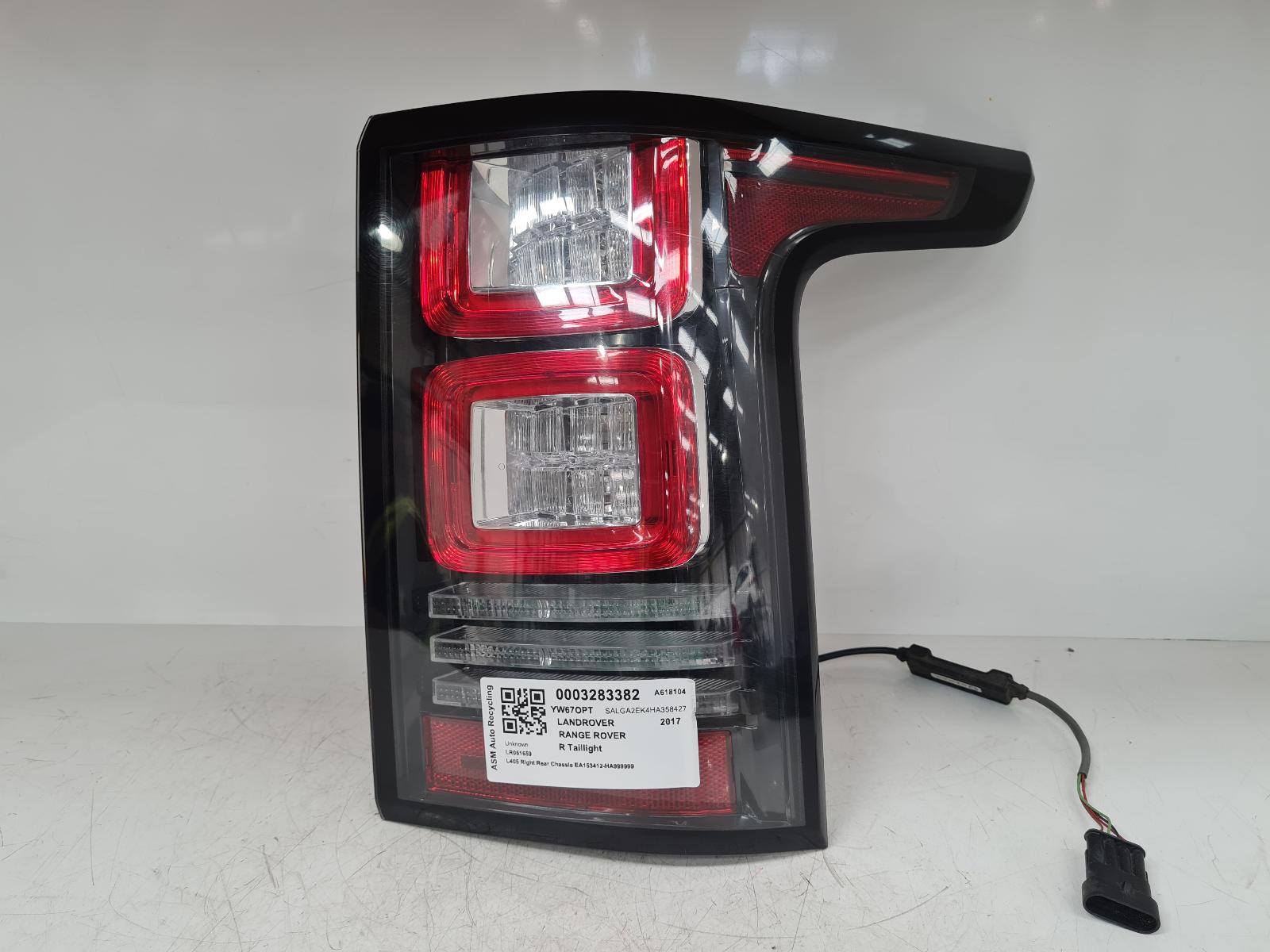 View Auto part R Taillight Land Rover Range Rover 2017