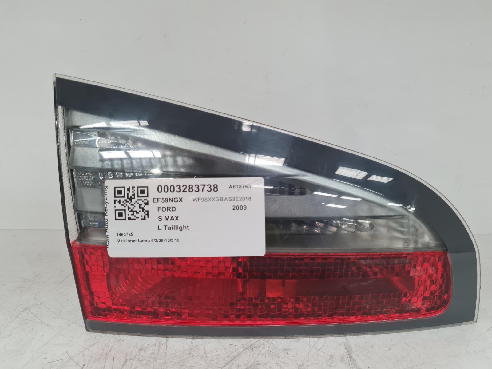 View Auto part L Taillight Ford S Max 2009