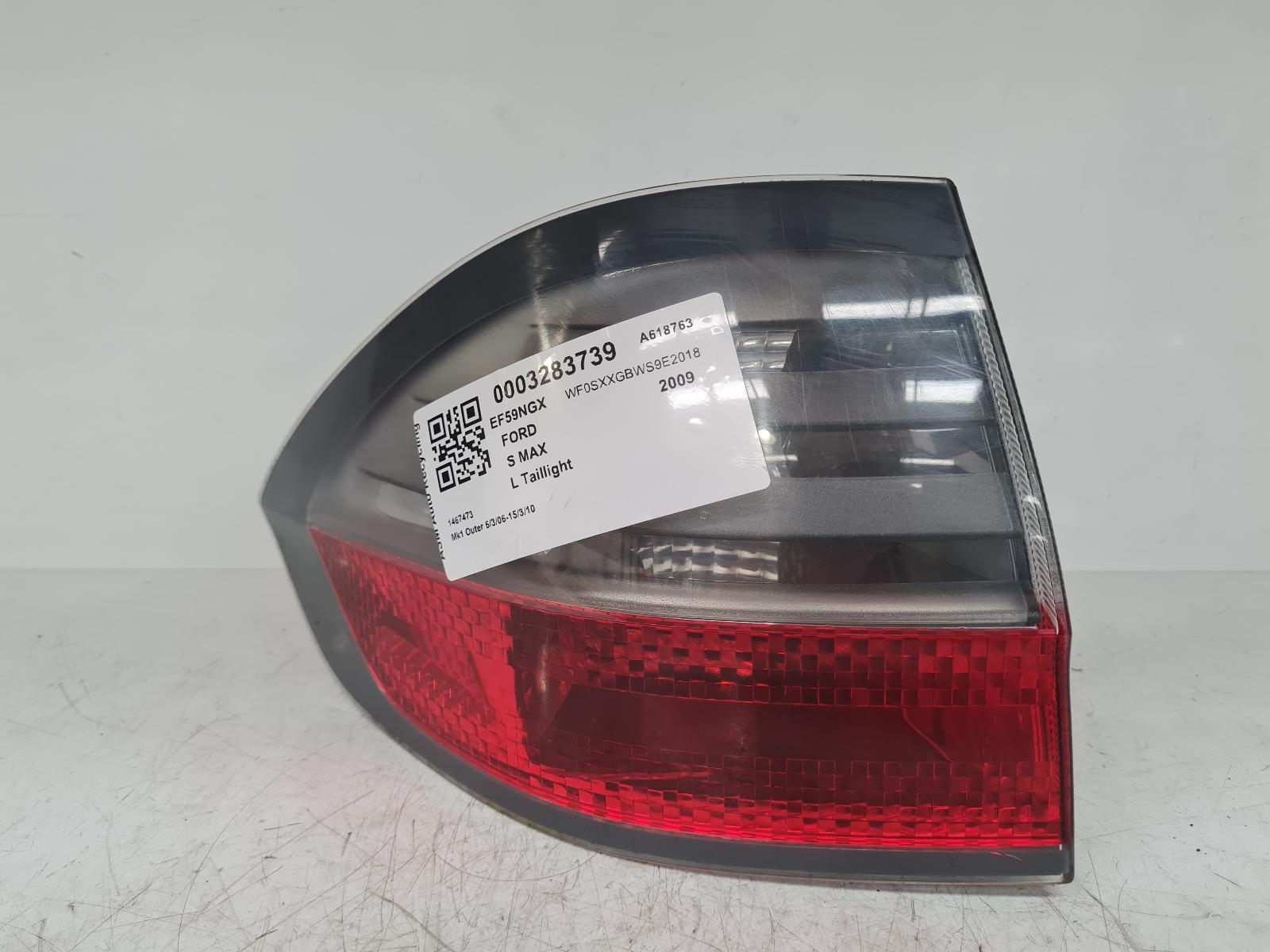 View Auto part L Taillight Ford S Max 2009