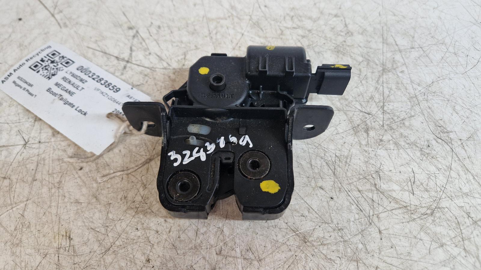View Auto part Bootlid/Tailgate Lock Renault Megane 2011