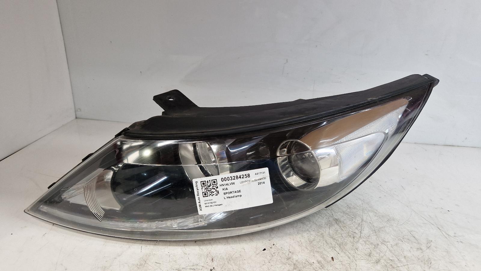 View Auto part L Headlamp Kia Sportage 2014