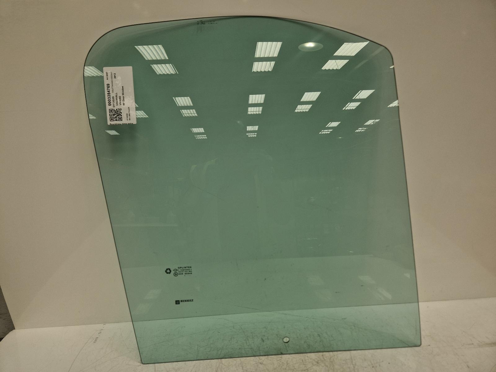 View Auto part RF Door Window Vauxhall Vivaro 2012