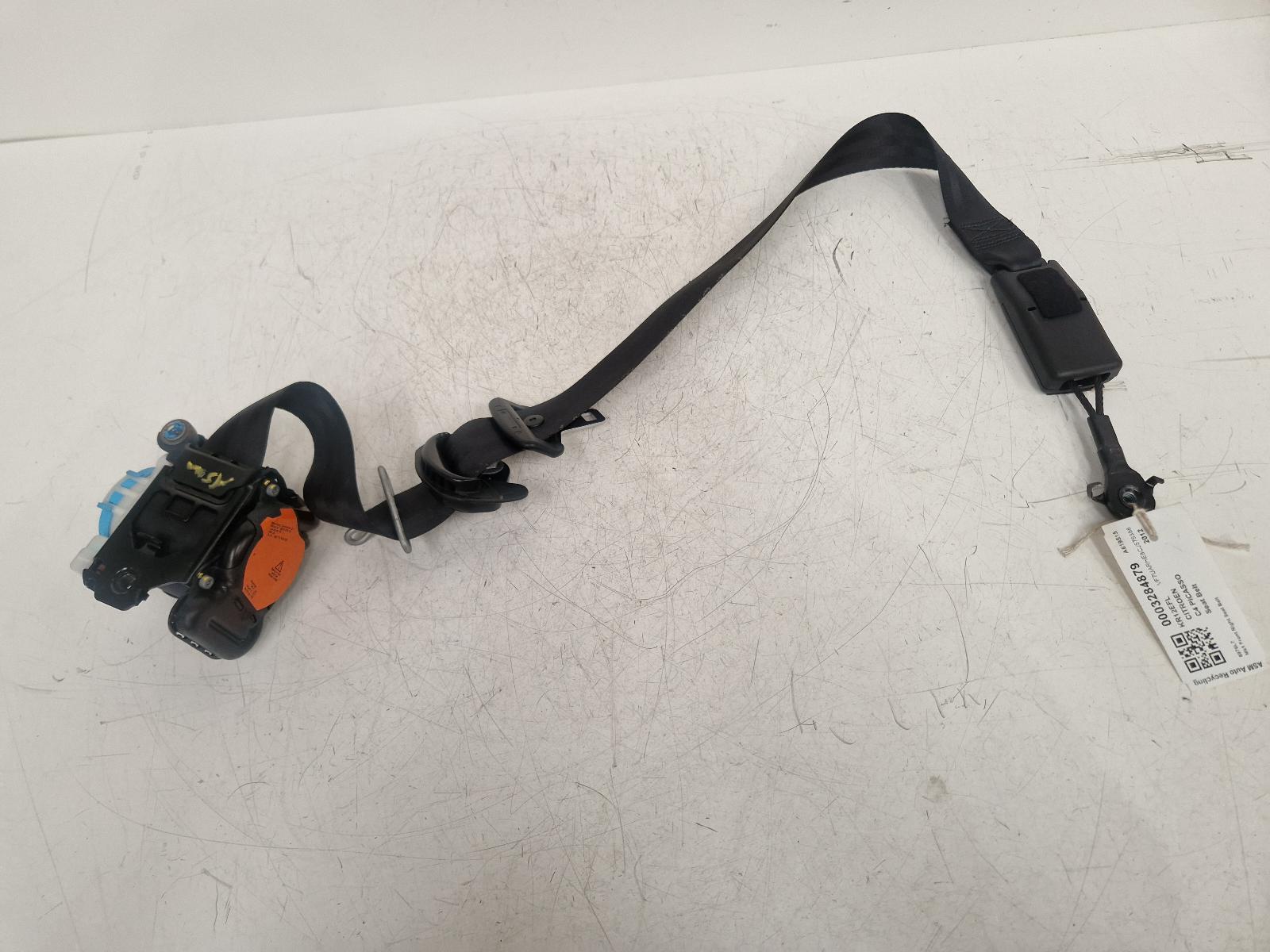 View Auto part Seat Belt Citroen C4 Picasso 2012