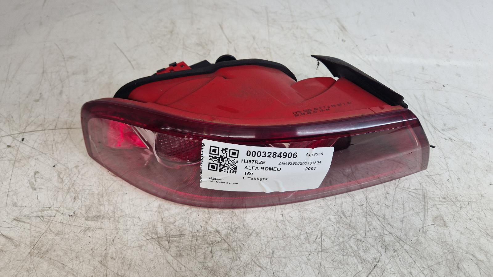 View Auto part L Taillight Alfa Romeo 159 2007