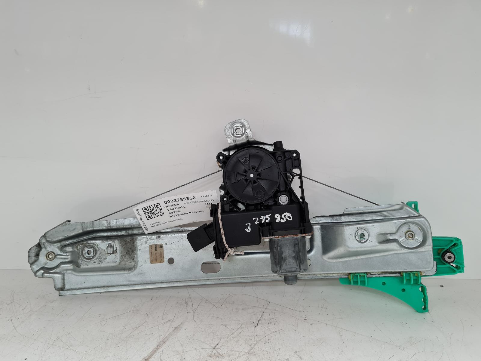 View Auto part RR Window Regulator Vauxhall Astra 2014