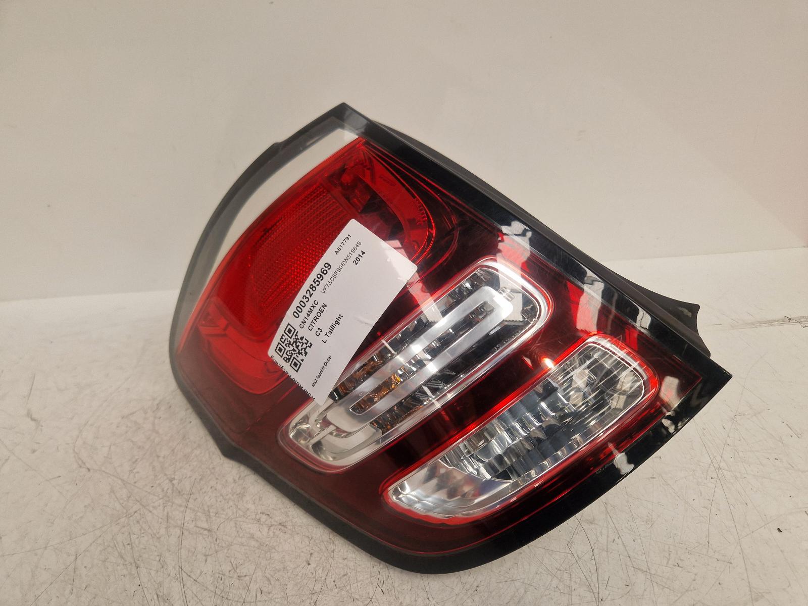View Auto part L Taillight Citroen C3 2014