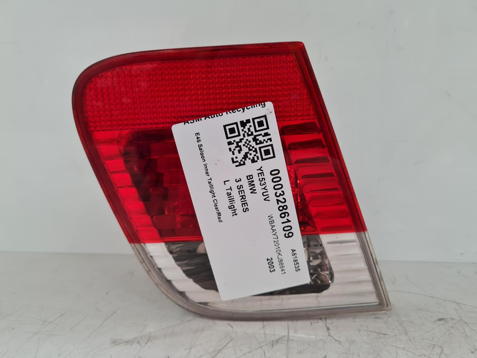 View Auto part L Taillight Bmw 3 Series 2003
