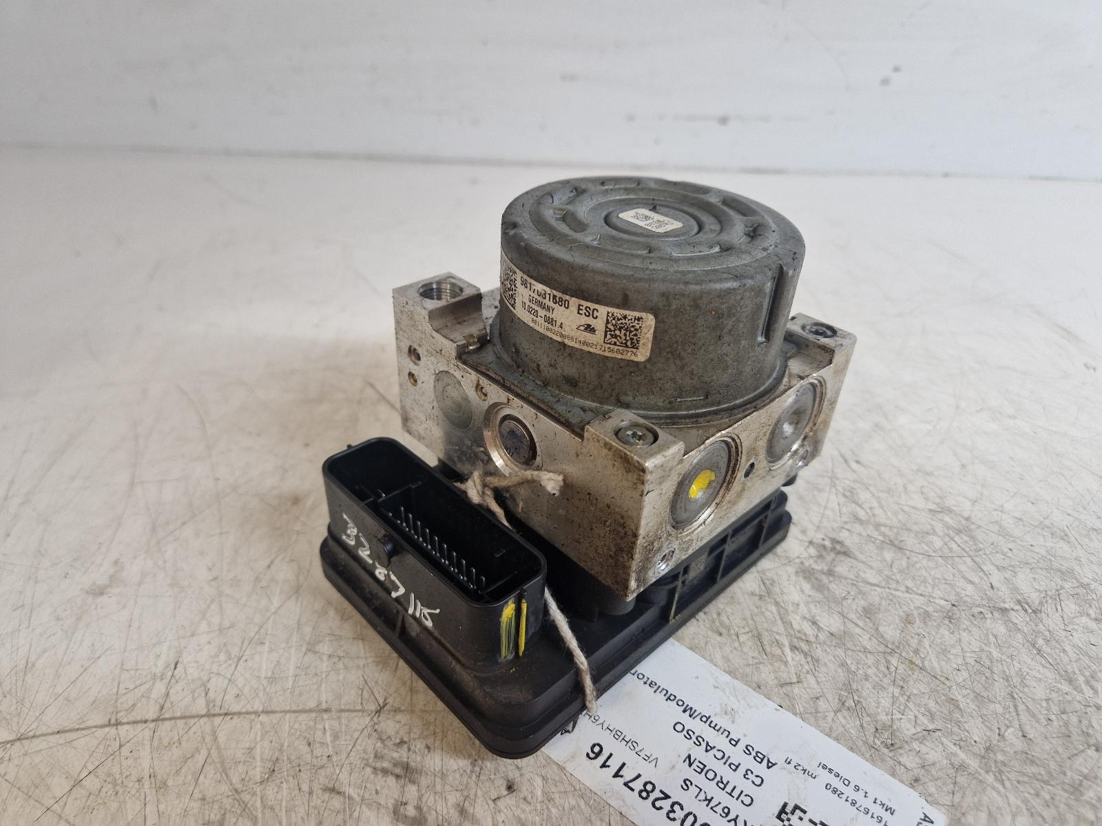 View Auto part ABS Pump/Modulator Citroen C3 Picasso 2017