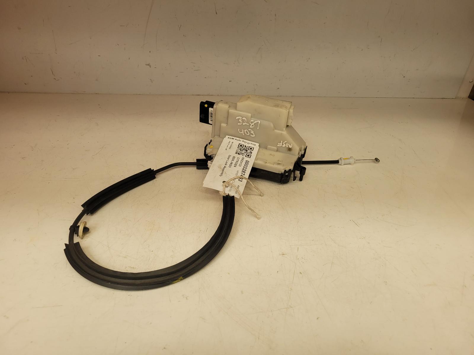 View Auto part Door Lock Assembly Citroen Berlingo 2020