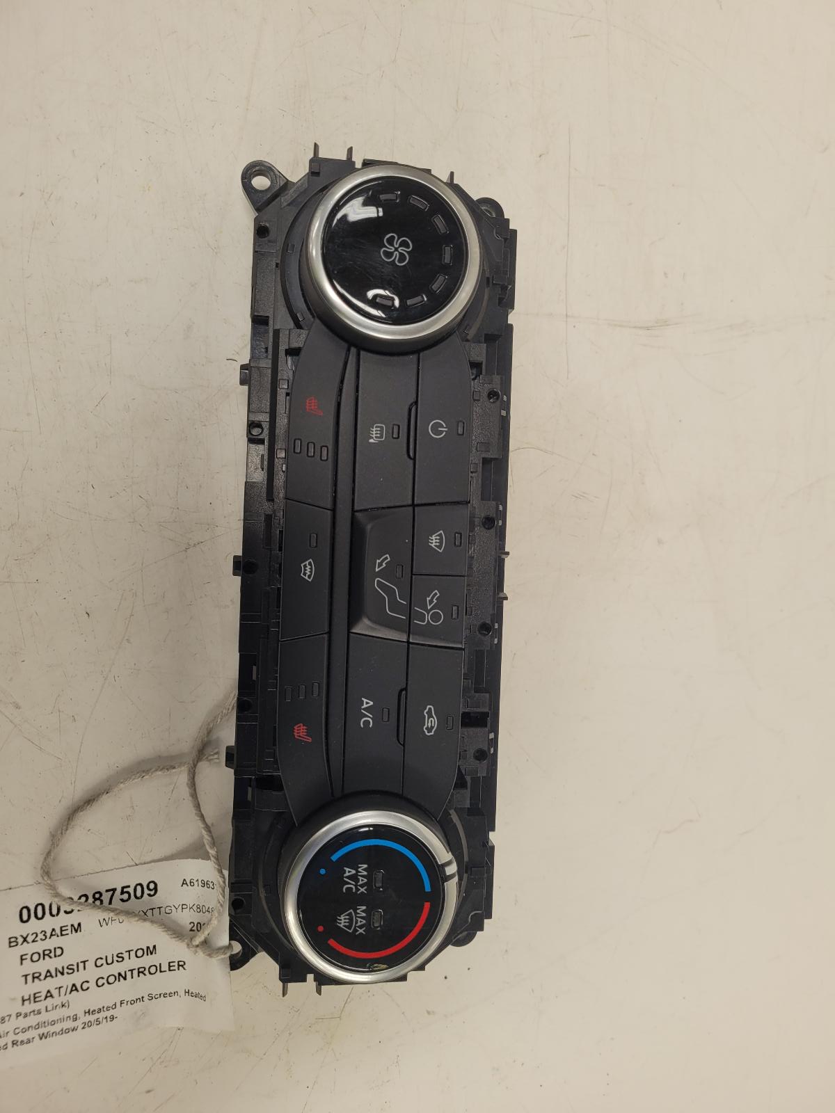 View Auto part Heater/AC Controller Ford Transit Custom 2023