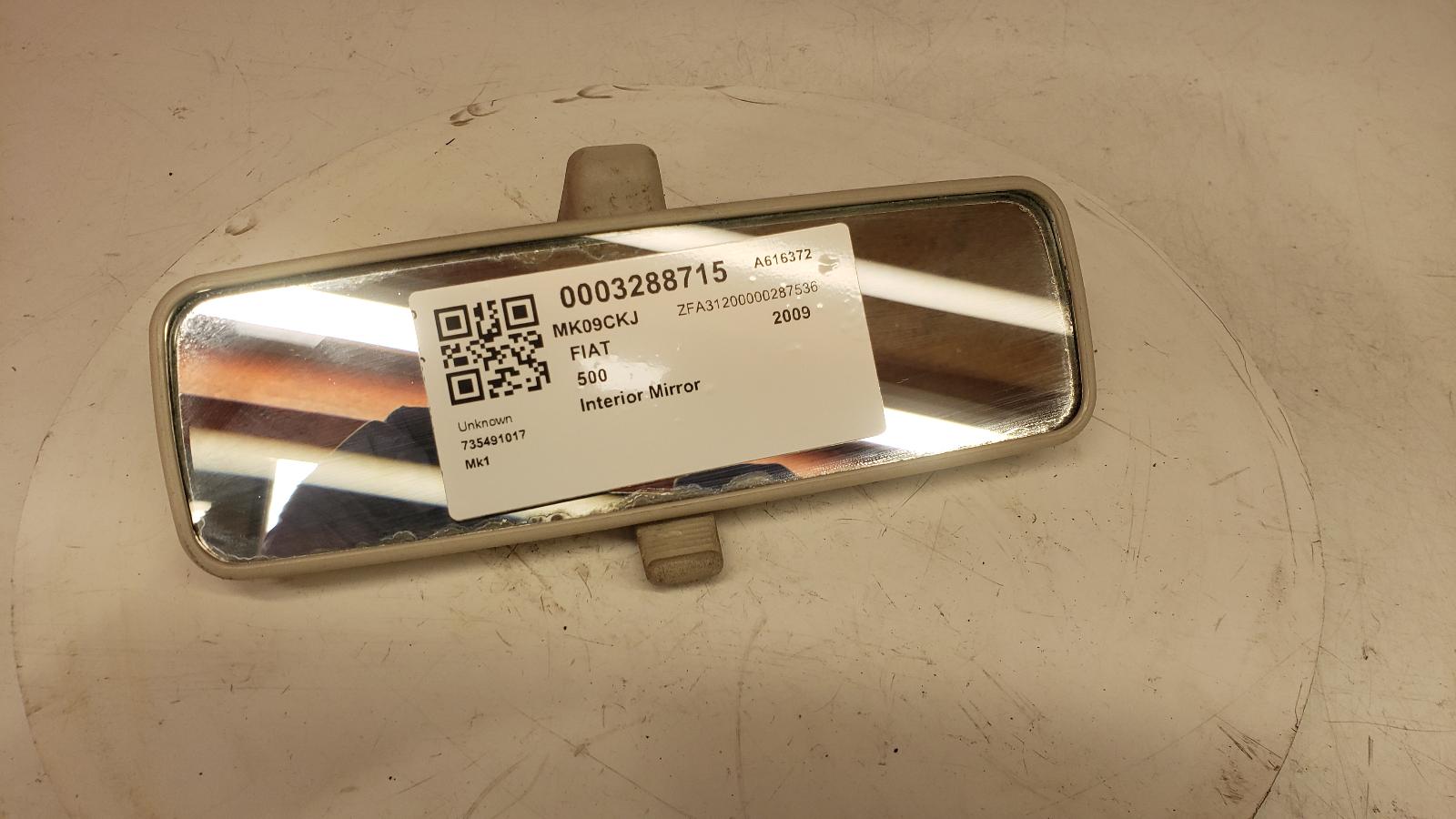 View Auto part Interior Mirror Fiat 500 2009