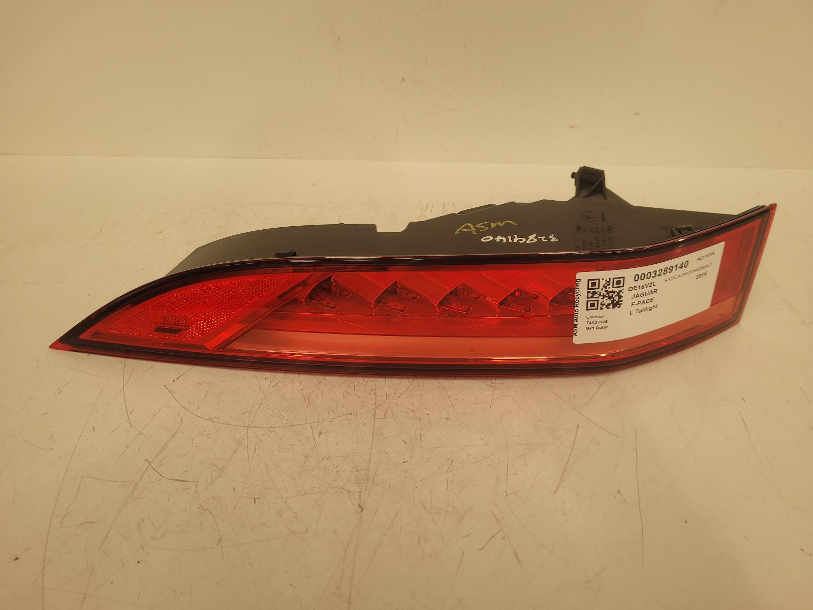 View Auto part L Taillight Jaguar F-pace 2016