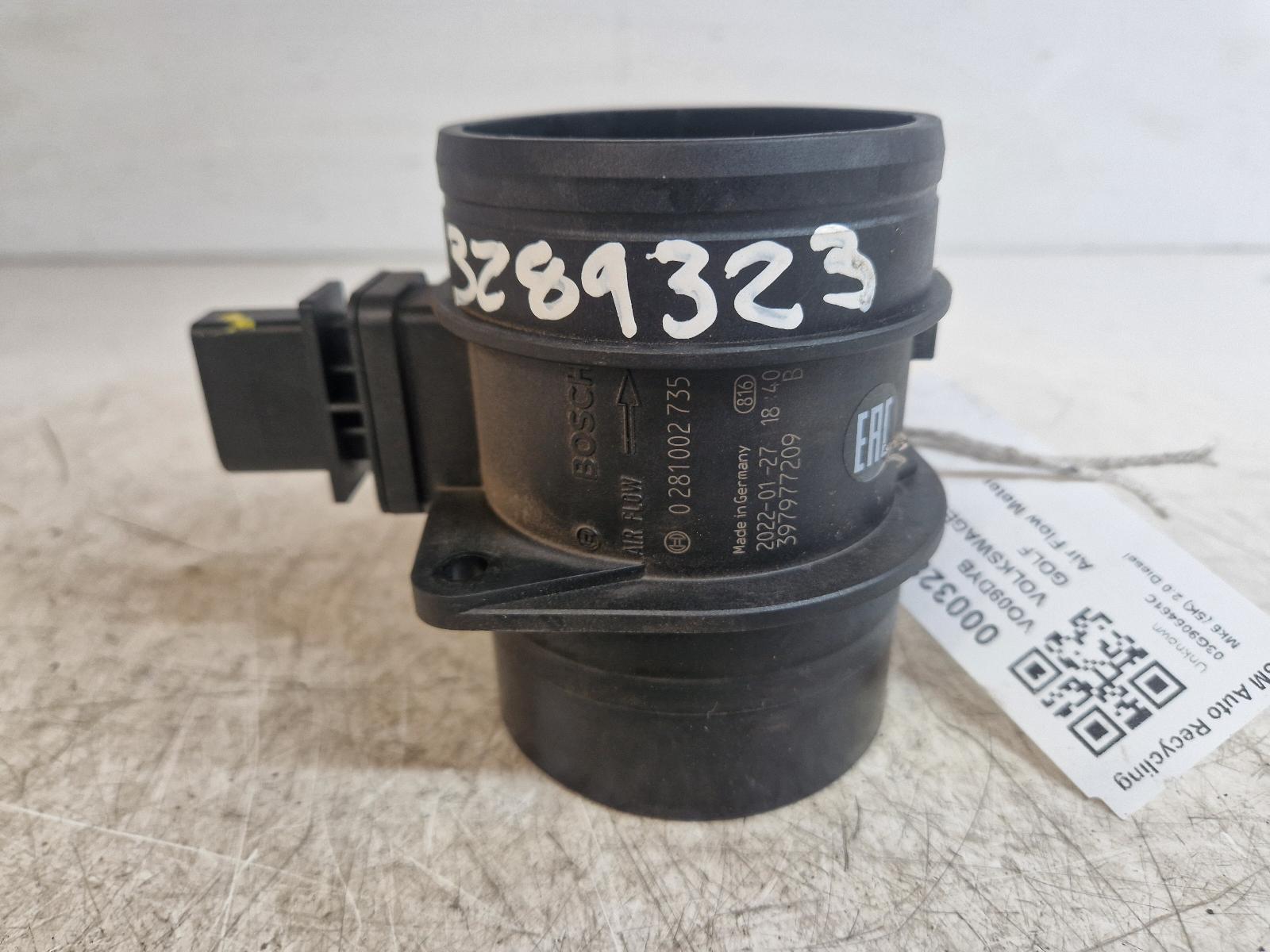 View Auto part Air Flow Meter Volkswagen Golf 2009