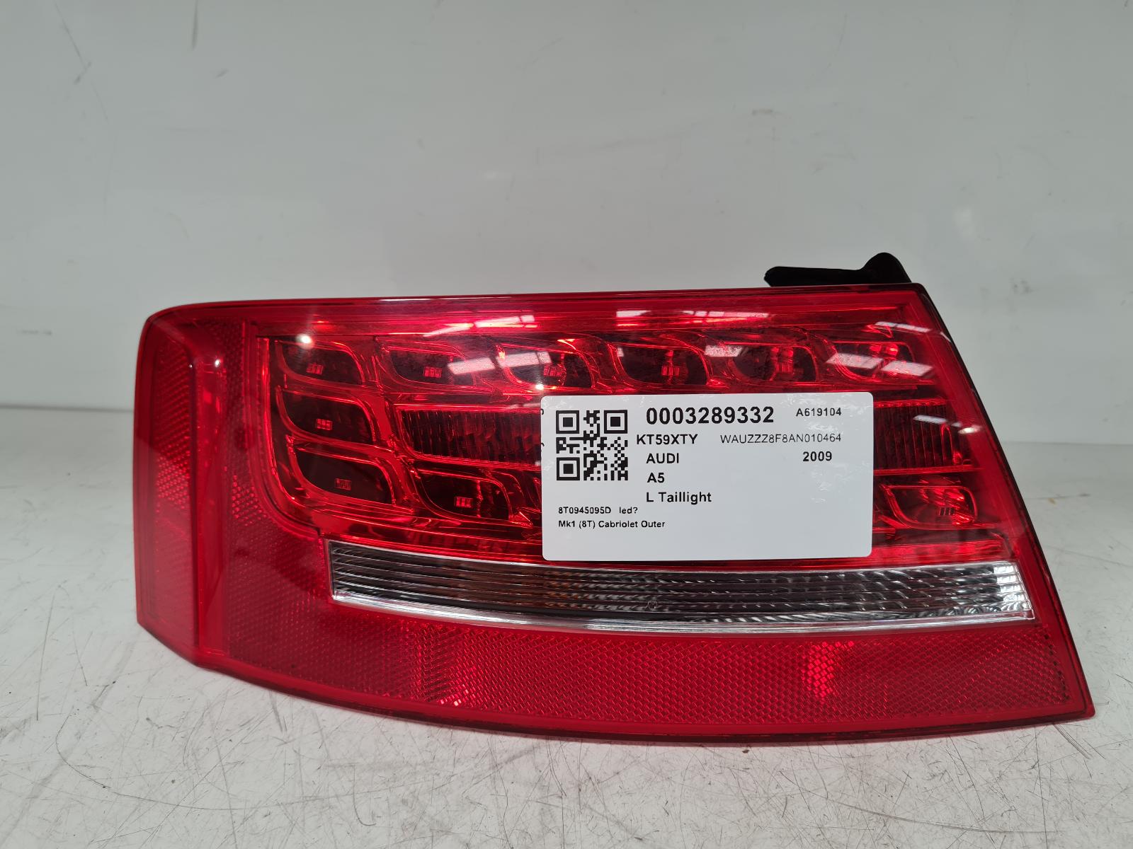 View Auto part L Taillight Audi A5 2009