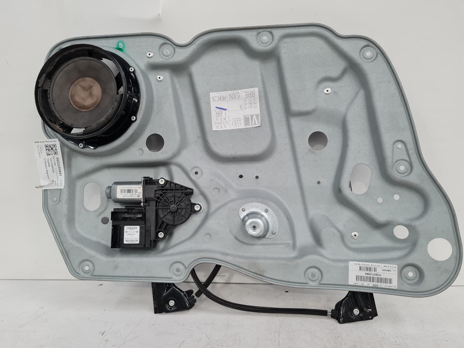 View Auto part LF Window Regulator Volkswagen Touran 2011