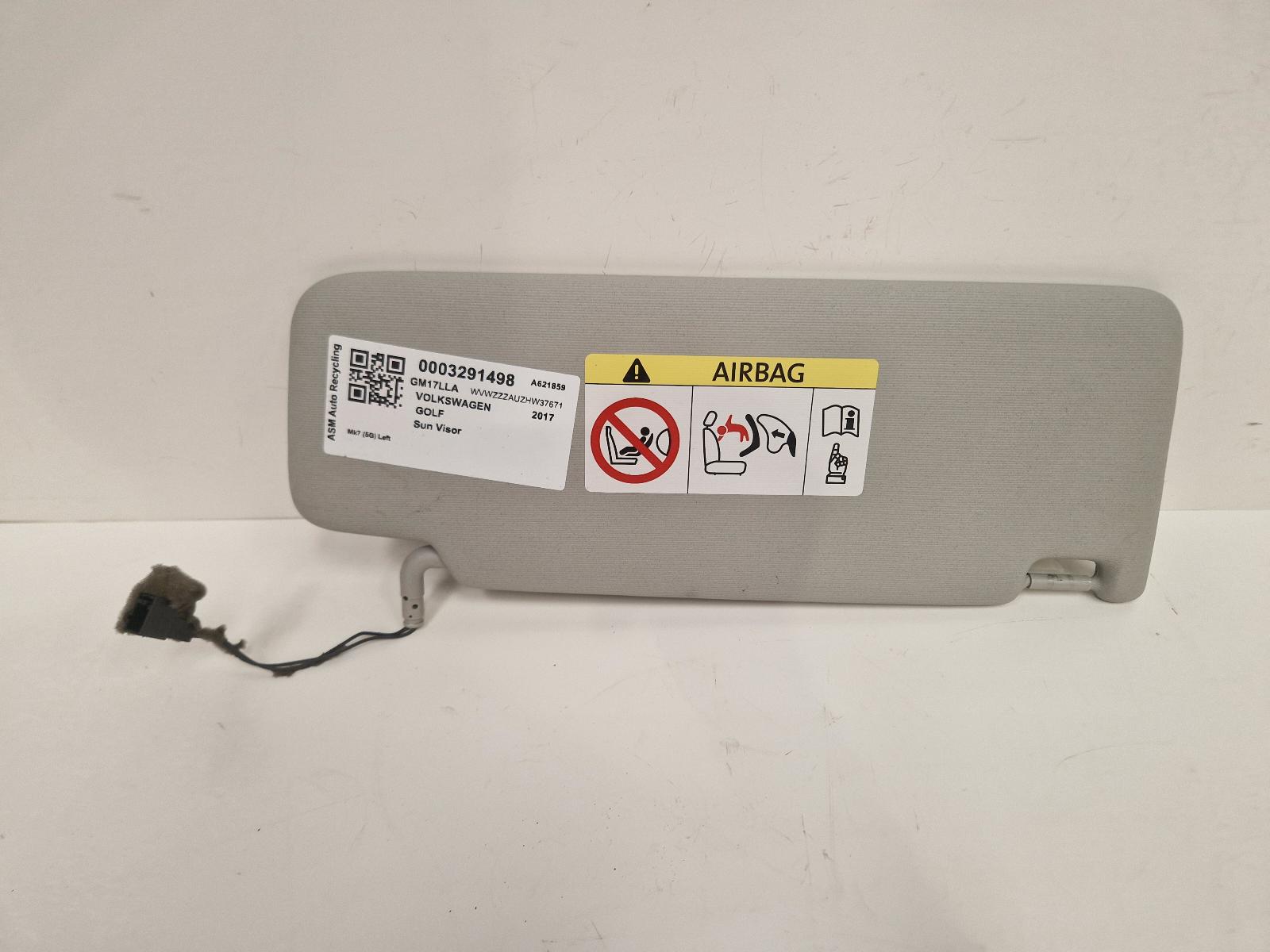 View Auto part Sun visor Volkswagen Golf 2017