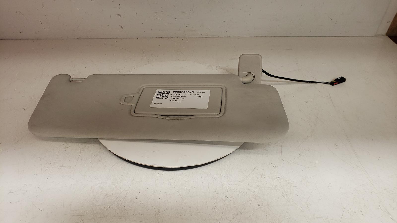 View Auto part Sun visor Land Rover Defender 2021