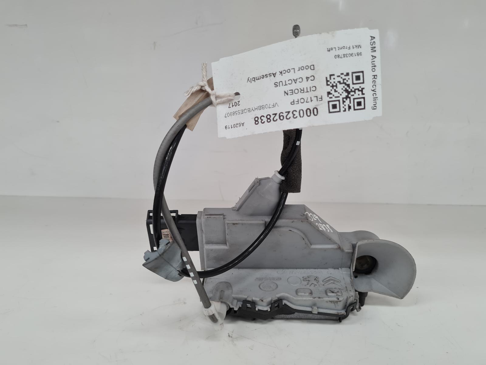 View Auto part Door Lock Assembly Citroen C4 Cactus 2017
