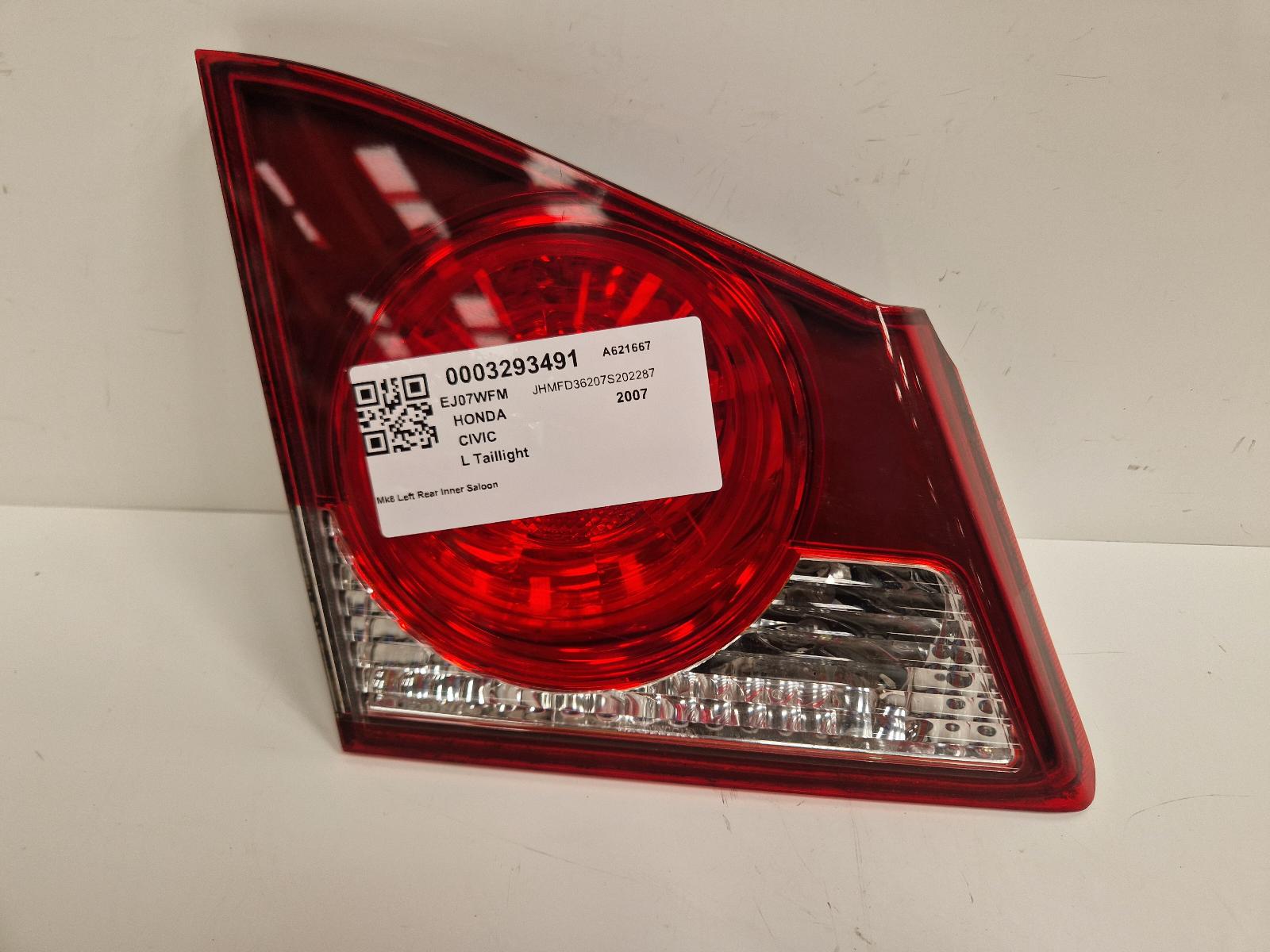 View Auto part L Taillight Honda Civic 2007