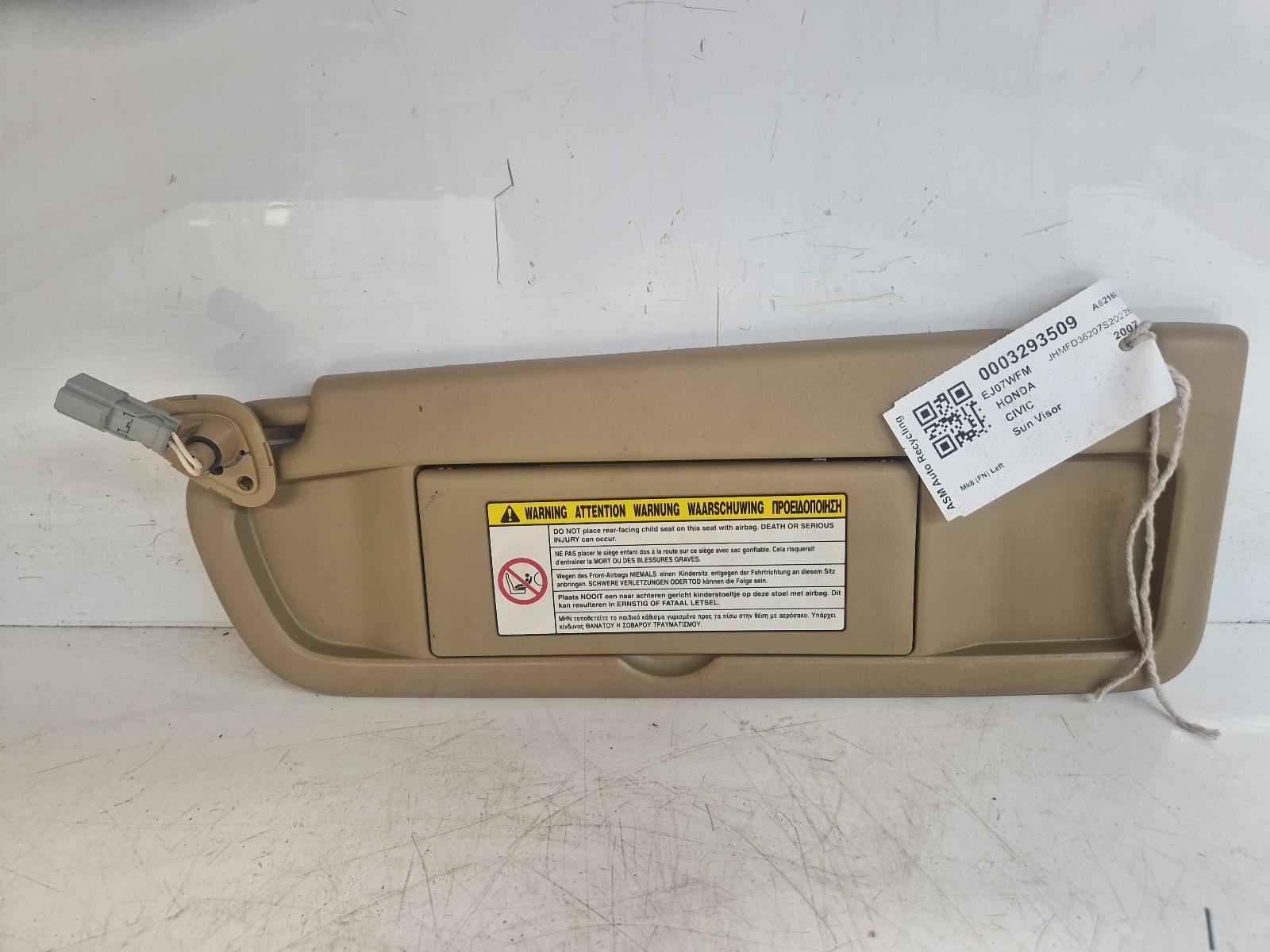 View Auto part Sun visor Honda Civic 2007