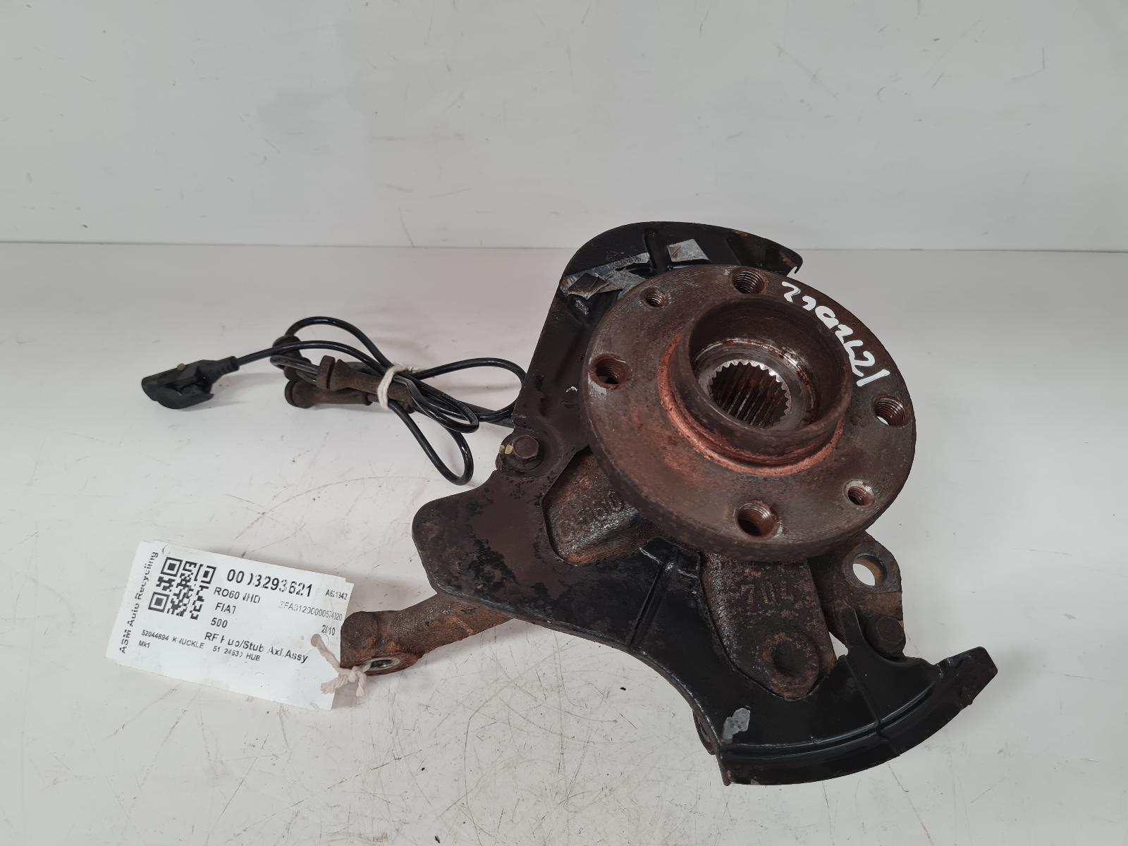 View Auto part RF Hub/Stub Axle Assembly Fiat 500 2010