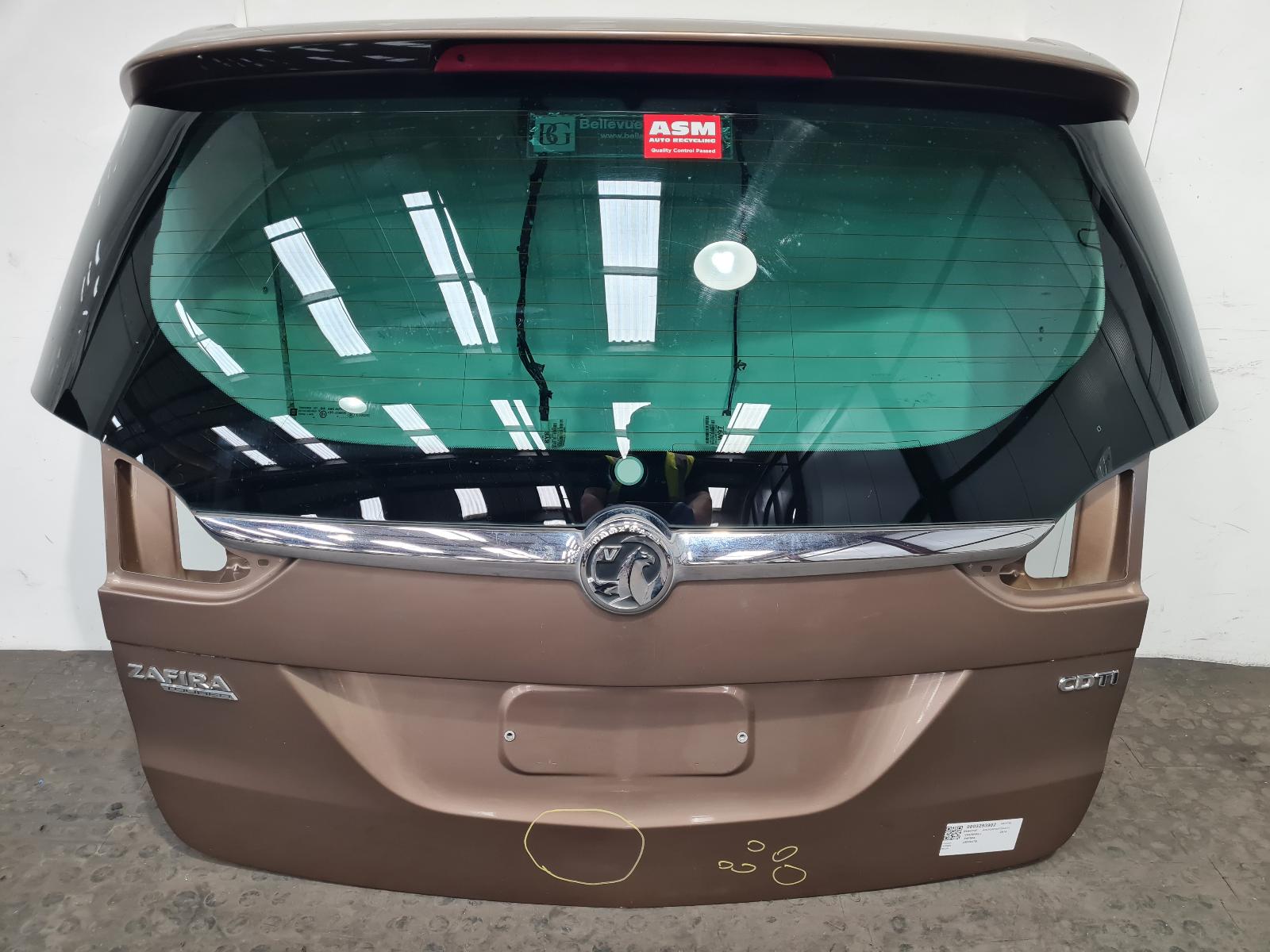 View Auto part Bootlid/Tailgate Vauxhall Zafira 2014