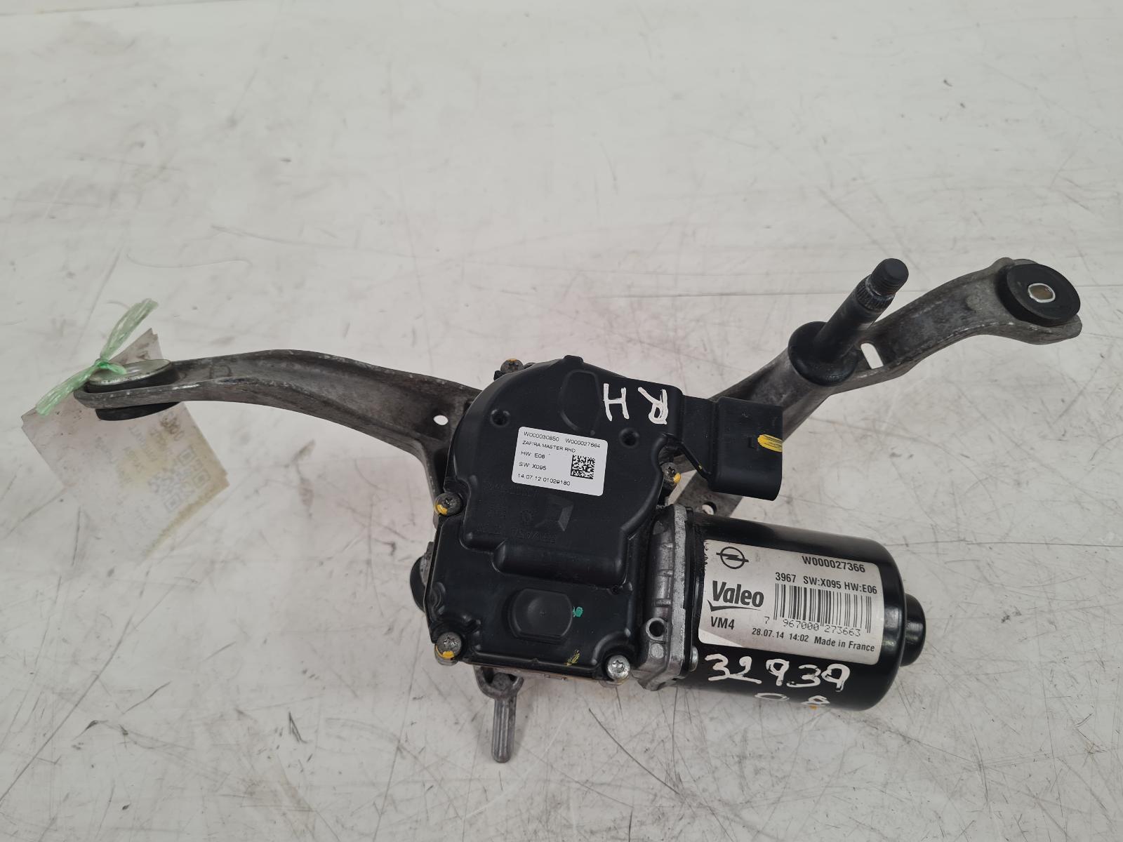 View Auto part Wiper Linkage Vauxhall Zafira 2014