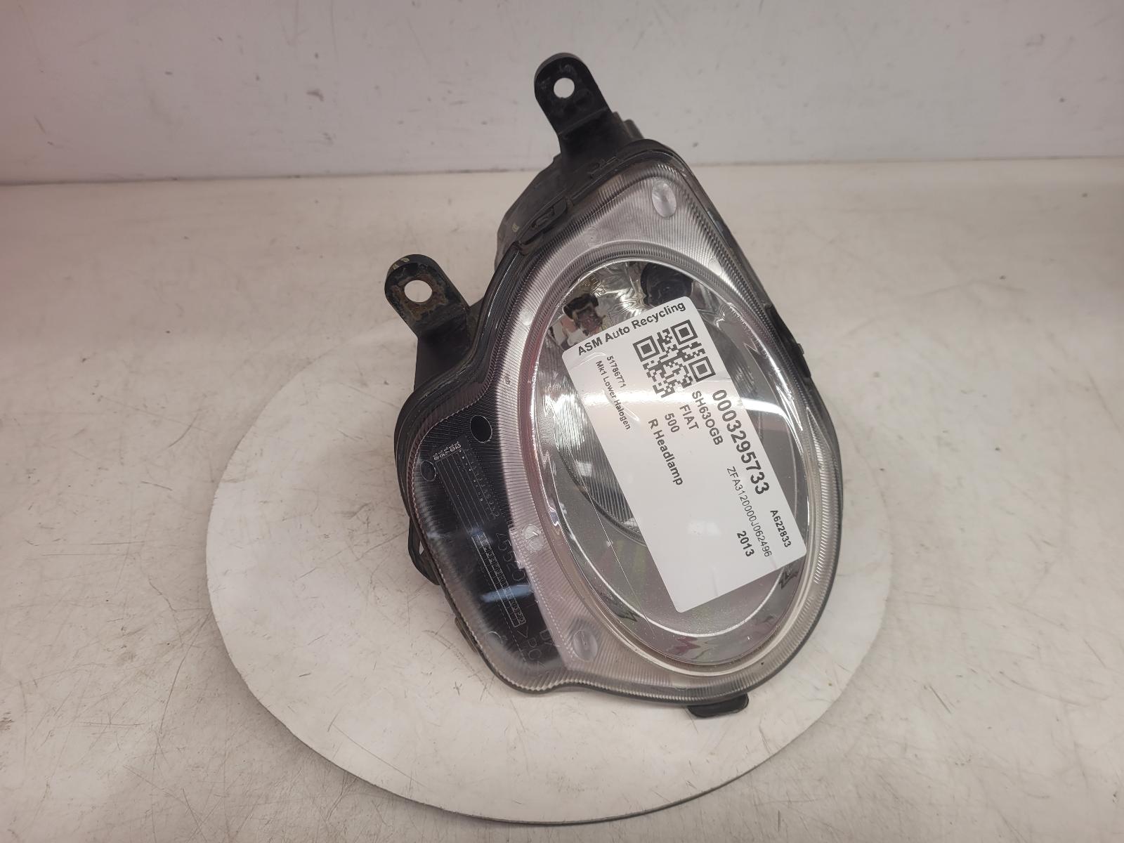 View Auto part R Headlamp Fiat 500 2013