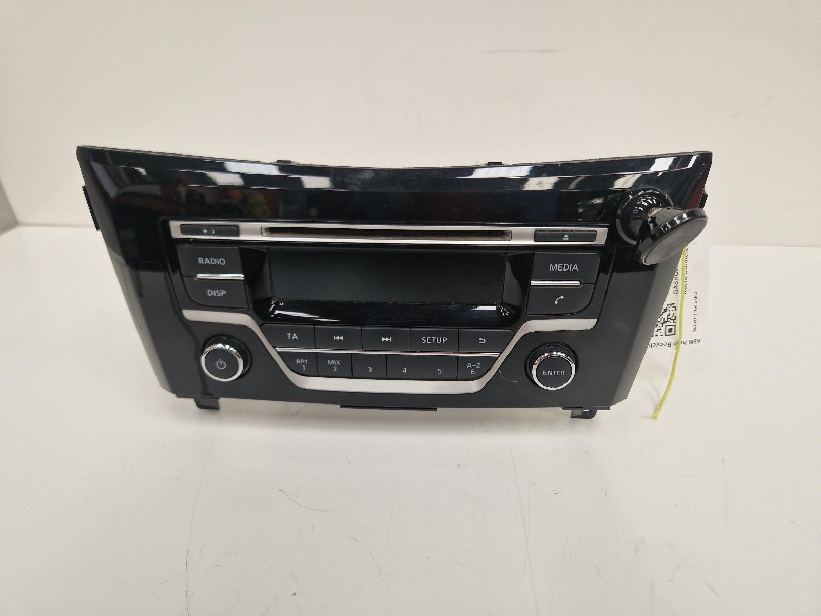 View Auto part A/V Equipment Nissan Qashqai 2014
