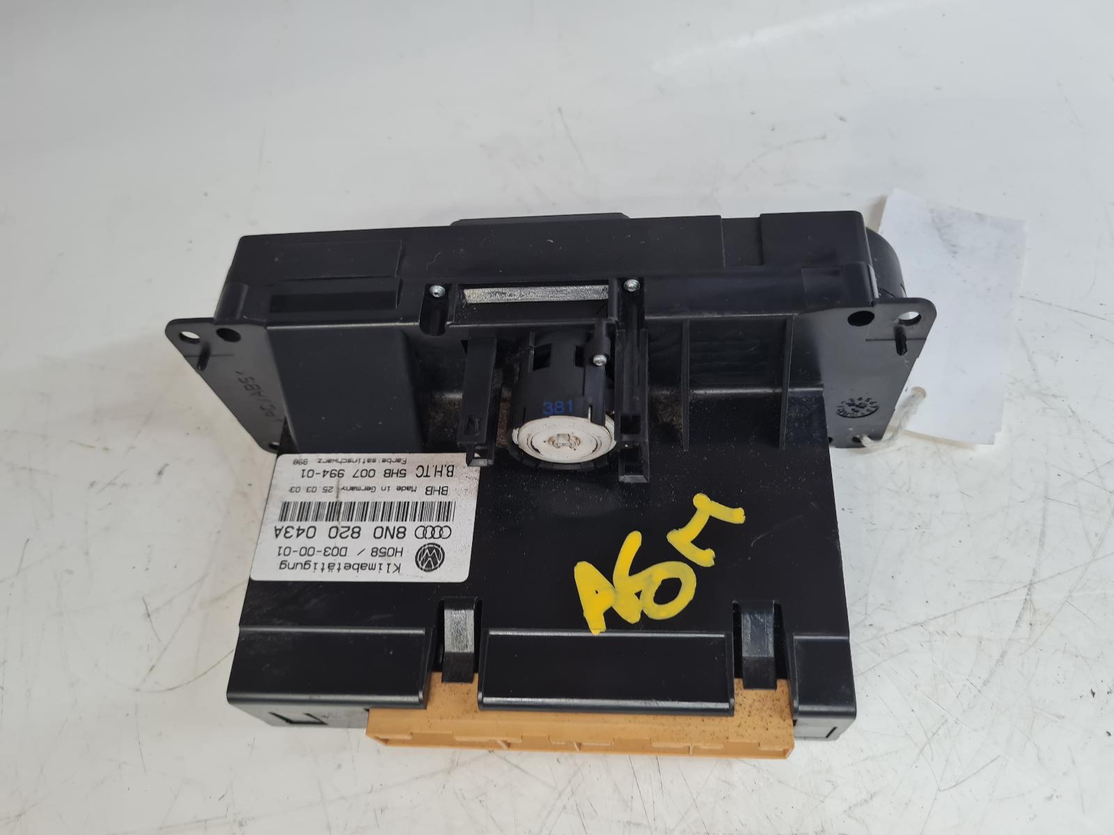 View Auto part Heater/AC Controller Audi Tt 2003