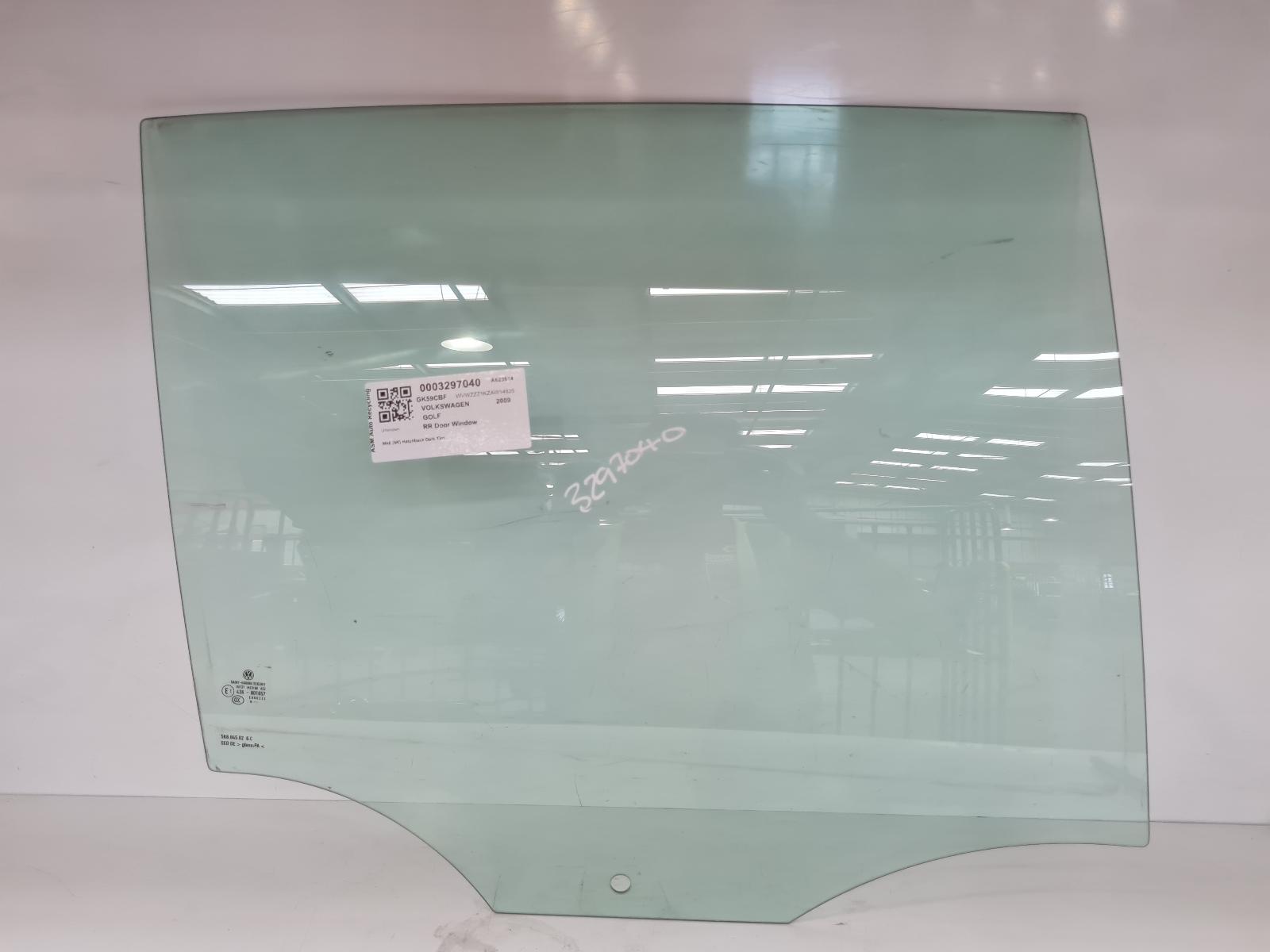 View Auto part RR Door Window Volkswagen Golf 2009