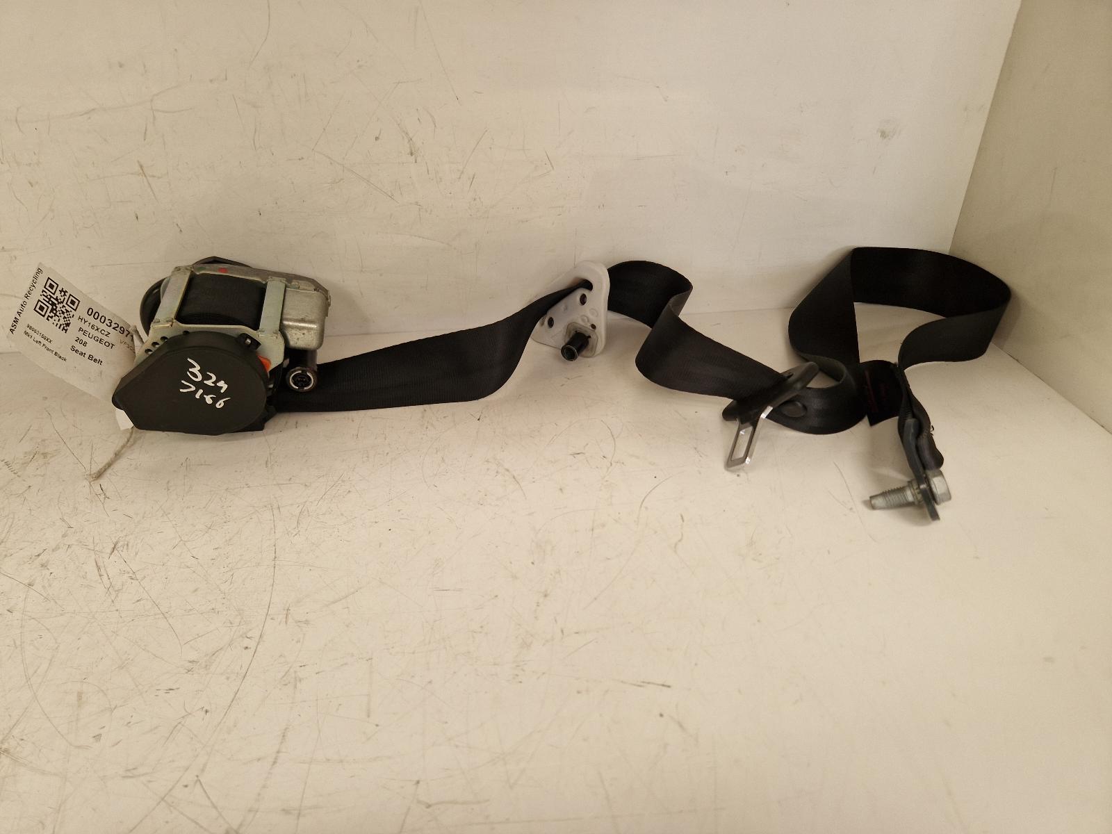 View Auto part Seat Belt Peugeot 208 2016