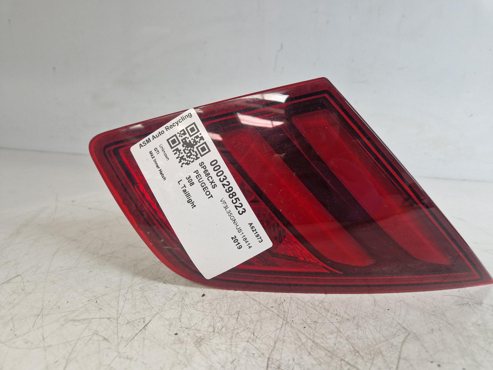 View Auto part L Taillight Peugeot 308 2019