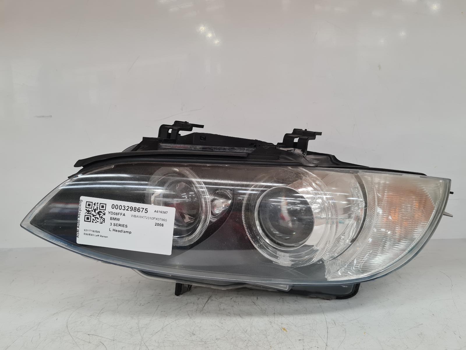 View Auto part L Headlamp Bmw 3 Series 2008