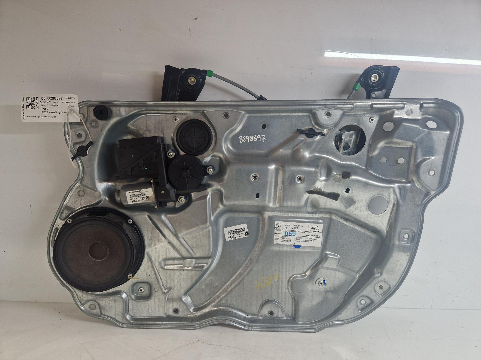 View Auto part RF Window Regulator Volkswagen Polo 2002