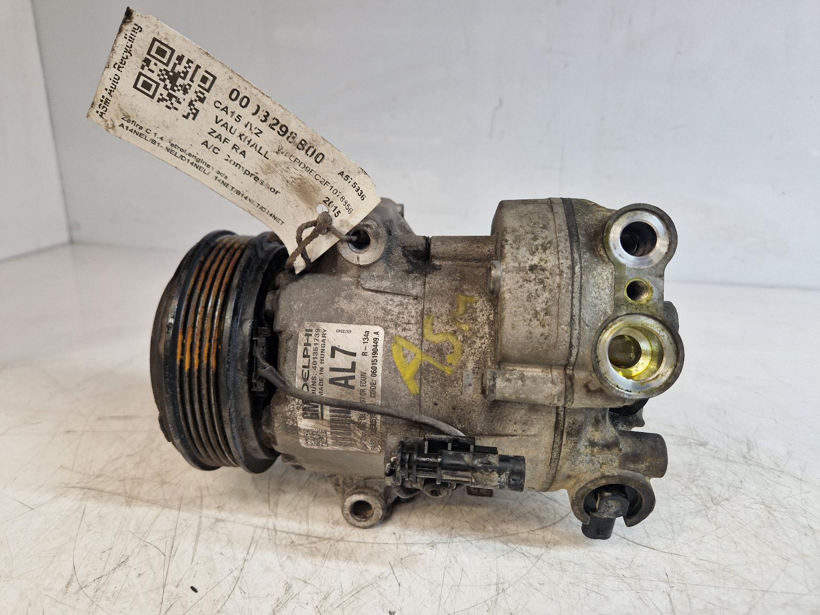 View Auto part Compressor Vauxhall Zafira 2015