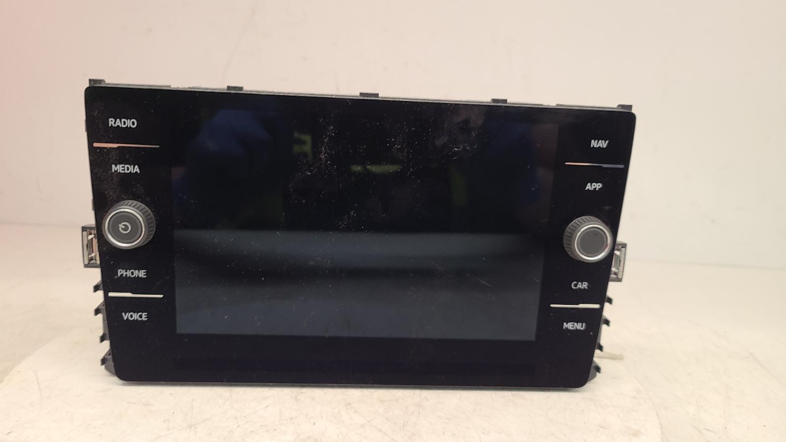 View Auto part Radio Display Volkswagen Golf 2019