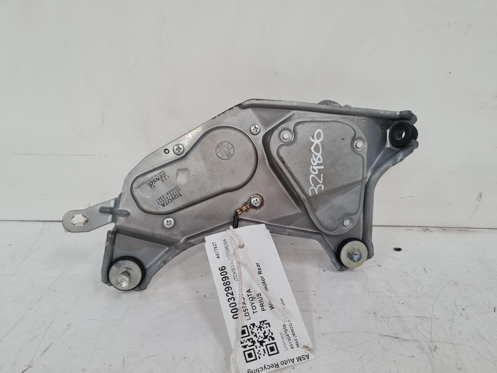 View Auto part Wiper Motor Rear Toyota Prius 2007