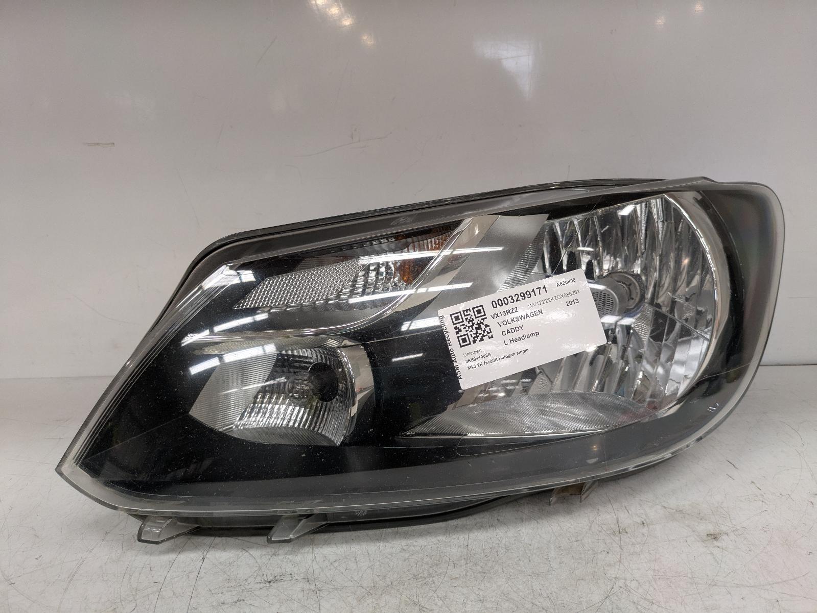 View Auto part L Headlamp Volkswagen Caddy 2013
