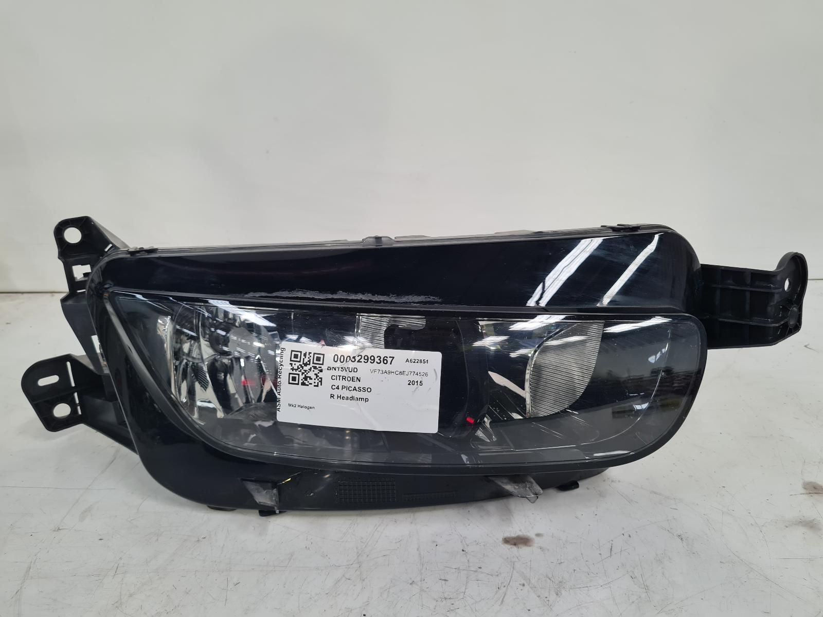 View Auto part R Headlamp Citroen C4 Picasso 2015