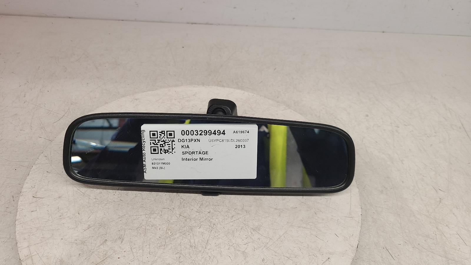 View Auto part Interior Mirror Kia Sportage 2013