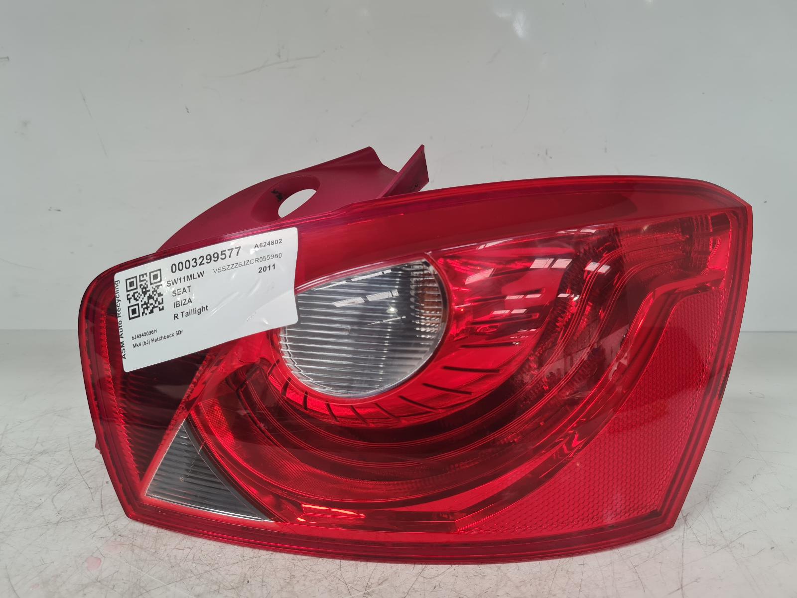 View Auto part R Taillight Seat Ibiza 2011