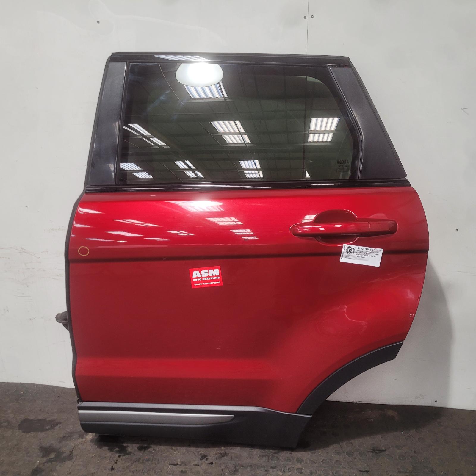 View Auto part L Rear Door Land Rover Range Rover Evoque 2015